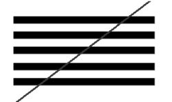 наклонная - прямая?